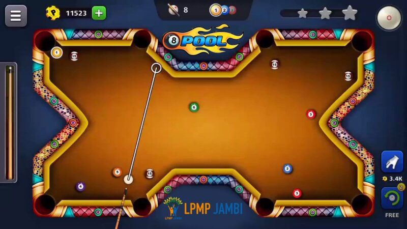 Gameplay-Permainan-8-Ball-Pool-Mod-Apk