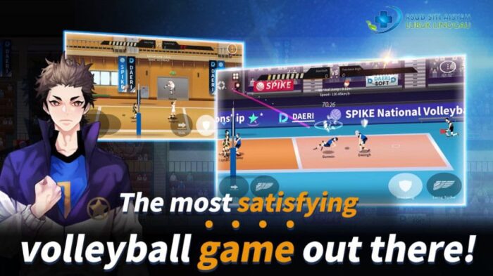 Poin-Plus-The-Spike-Volleyball-Story-Mod-Apk-Unlimited-Money-And-Gems